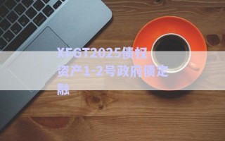 XFGT2025債權資產1-2號政府債定融